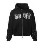 Black 2.0 Patch Zip Up