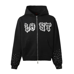 Black 2.0 Patch Zip Up