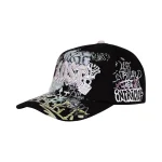 Lost Intricacy Black/White NY Canvas Cap