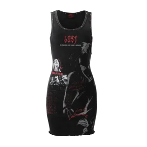 Lost Intricacy Black Broken Hearts Dress
