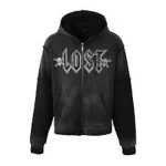 black Lost intricacy unisex sweatsuit