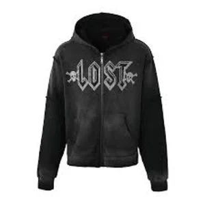 black Lost intricacy unisex sweatsuit