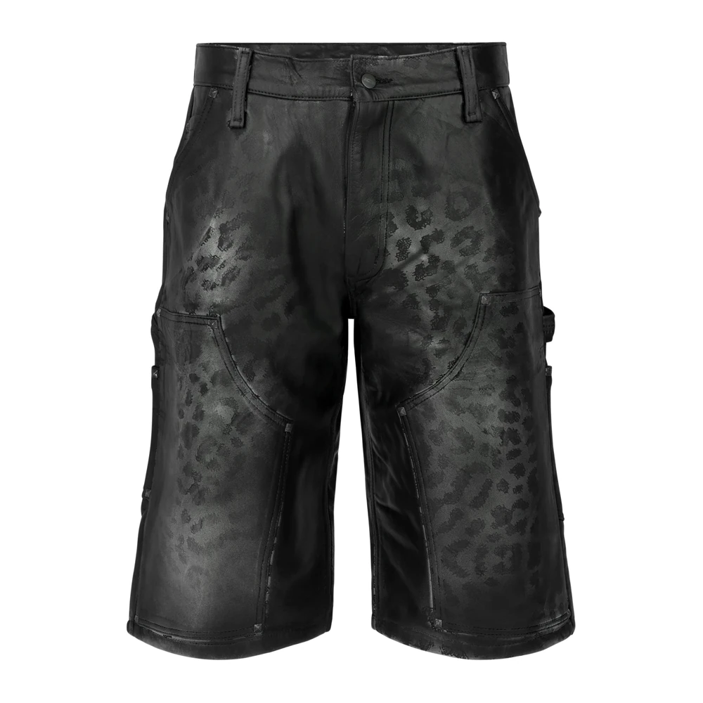 Black Panther Leather Shorts Black Panther Leather Shorts