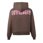 Brown Patch Zip Up
