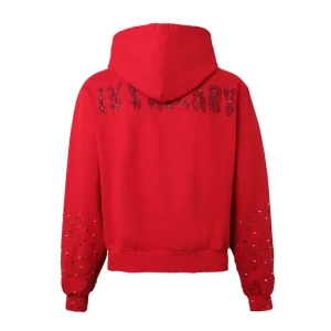 Crimson Patch Zip Up