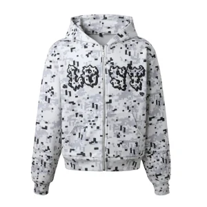 Digi Camo Zip Up