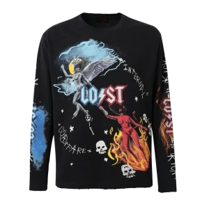 Lost intricacy Heaven & Hell Long Sleeve