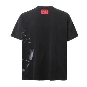 Lost Intricacy Black Broken Hearts T Shirt