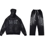 Lost intricacy black staff sweatsuit