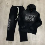 Lost intricacy black sweatsuit
