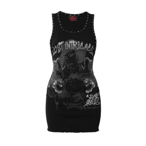 Lost Intricacy Black Twin Tiger Dress