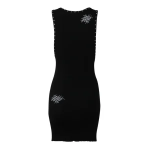 Lost Intricacy Black & Yellow Rebel Muse Dress