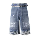 Lost intricacy Blue Carpenter Shorts