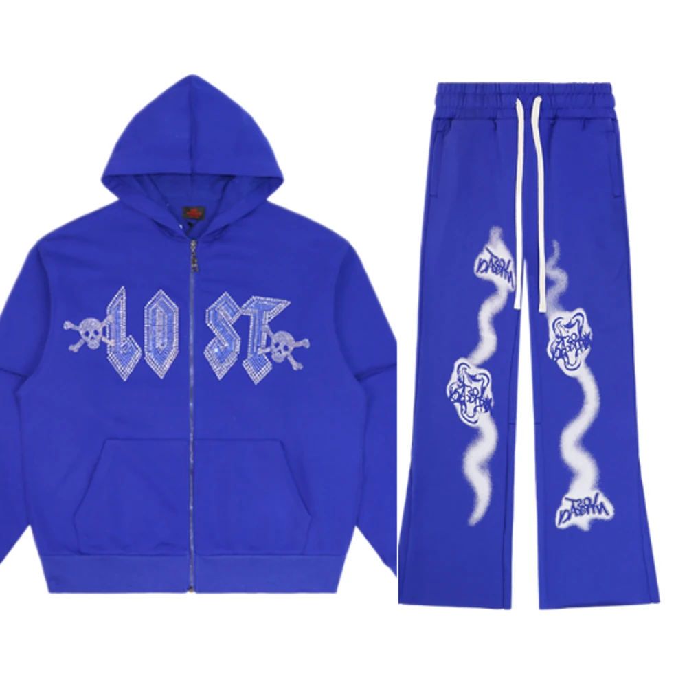 Lost intricacy blue sweatsuit Lost intricacy blue sweatsuit