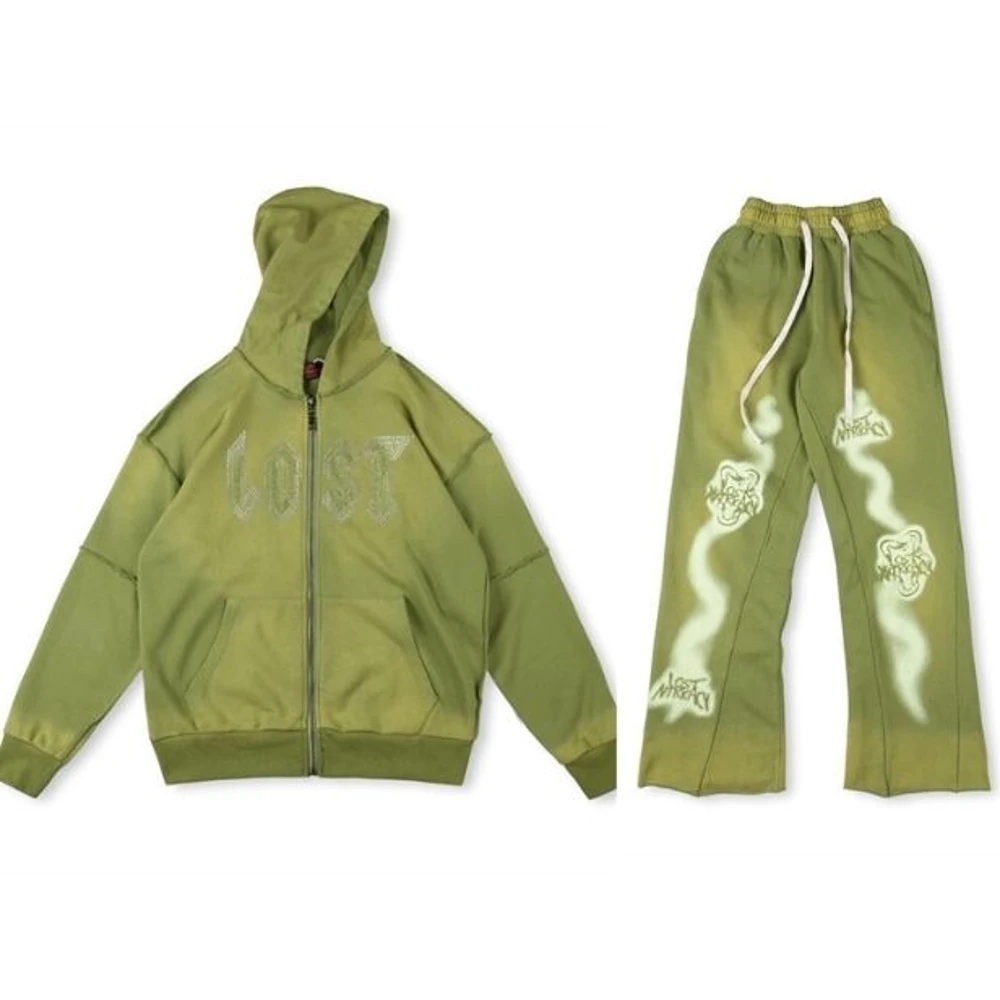 Lost intricacy green sweatsuit Lost intricacy green sweatsuit