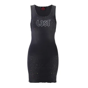 Lost Intricacy Grey Inverse Dress