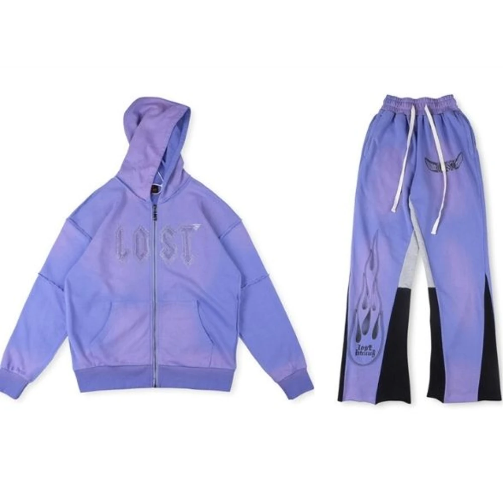 Lost intricacy light blue sweatsuit Lost intricacy light blue sweatsuit