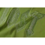 Lost Intricacy Rhinestone Green T-Shirt