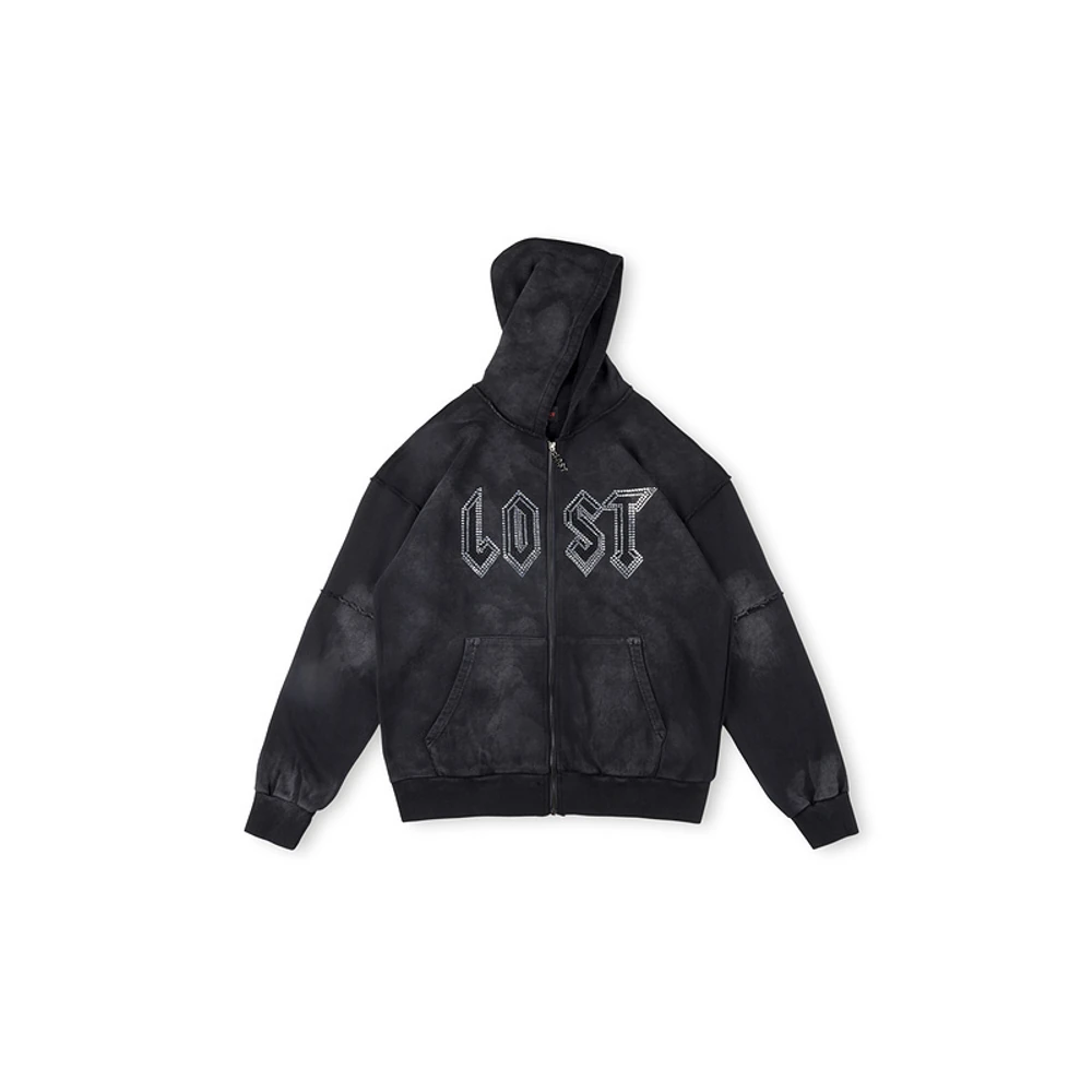 Lost Intricacy Staff Black Zip Up Hoodie Lost Intricacy Staff Black Zip Up Hoodie