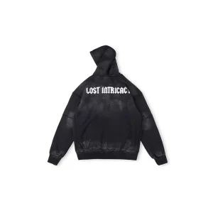 Lost Intricacy Staff Black Zip Up Hoodie