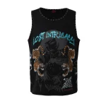 Lost intricacy Twin Tiger Tank Top