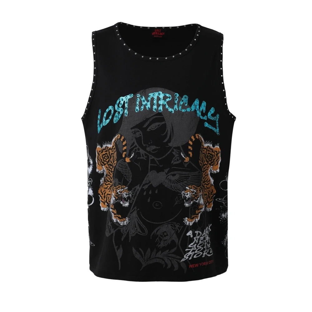 Lost intricacy Twin Tiger Tank Top Lost intricacy Twin Tiger Tank Top