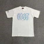 Lost intricacy unisex white t-shirt