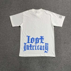 Lost intricacy unisex white t-shirt
