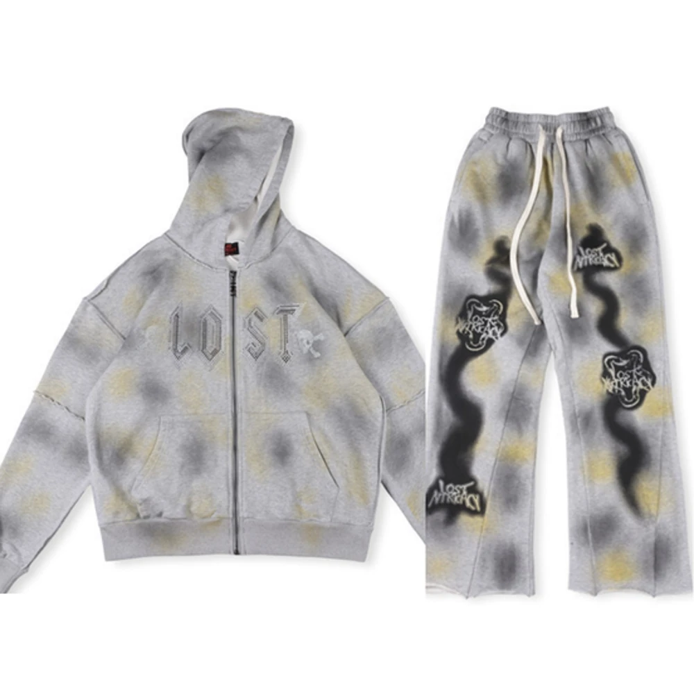 Lost intricacy white sweatsuit Lost intricacy white sweatsuit
