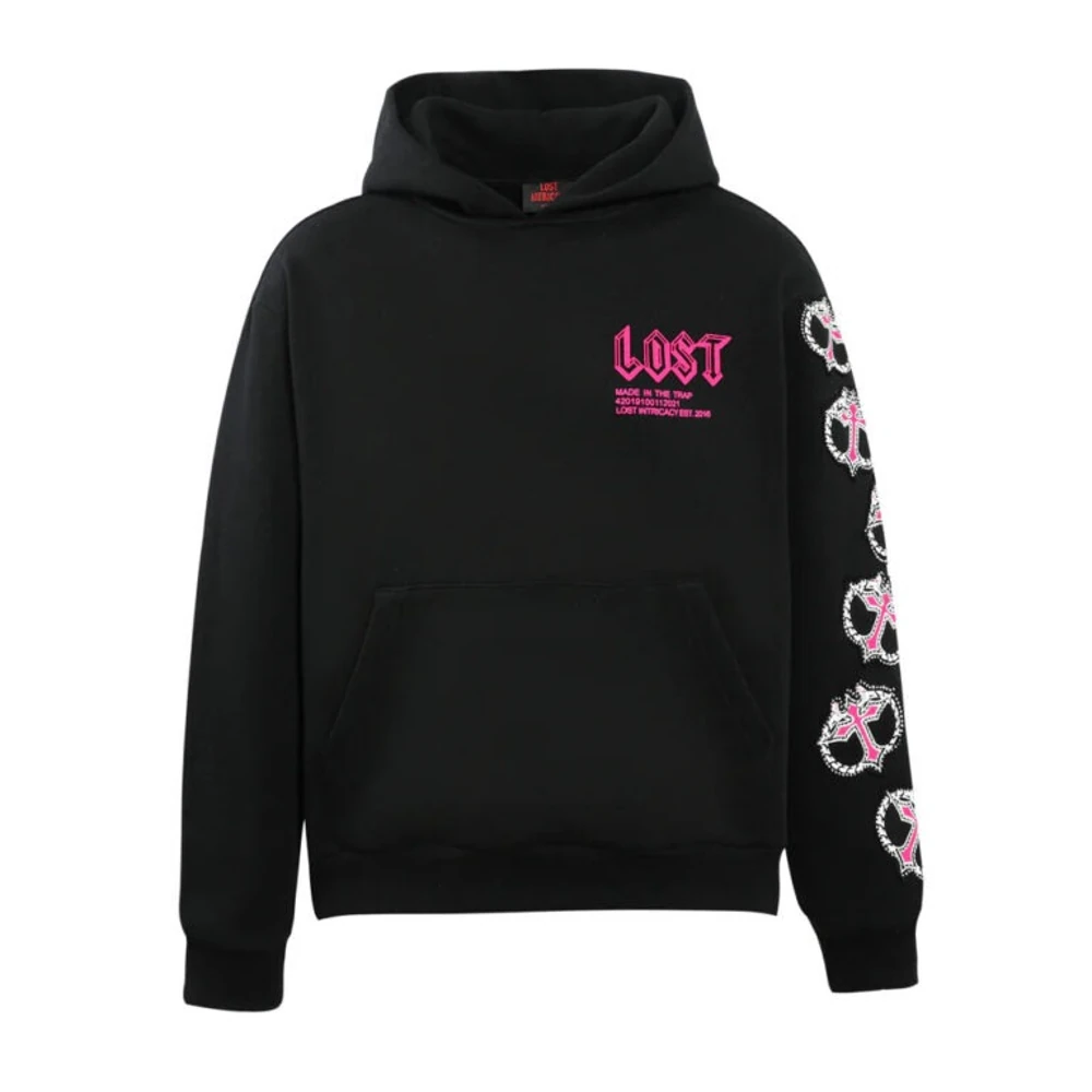 Lost MITT Hoodie Black White Lost MITT Hoodie Black White