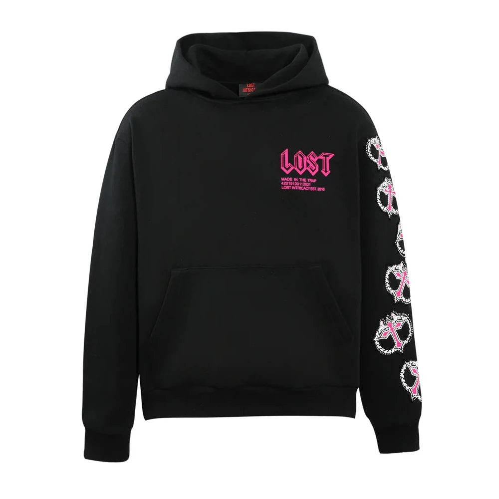 MITT Black Pink Hoodie Lost Intricacy MITT Black Pink Hoodie Lost Intricacy