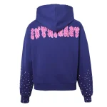 Navy/Pink Patch Zip Up