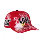 Lost Intricacy Red NY Canvas Cap