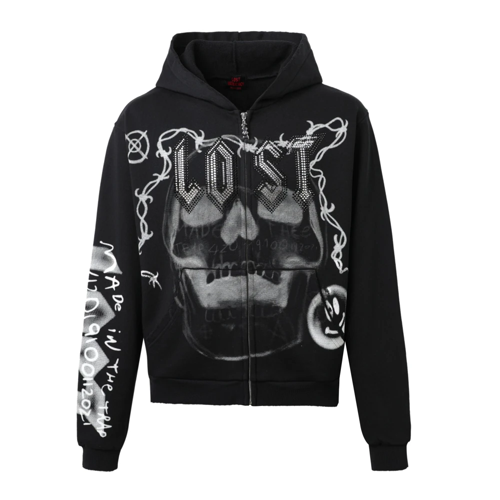 Skull Bound Zip Up Skull Bound Zip Up