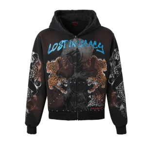 Twin Tiger Zip Up