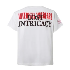 Lost intricacy White Front Page Mag T-Shirt