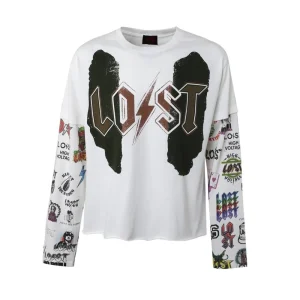 White Logos Long Sleeve