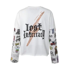 White Logos Long Sleeve