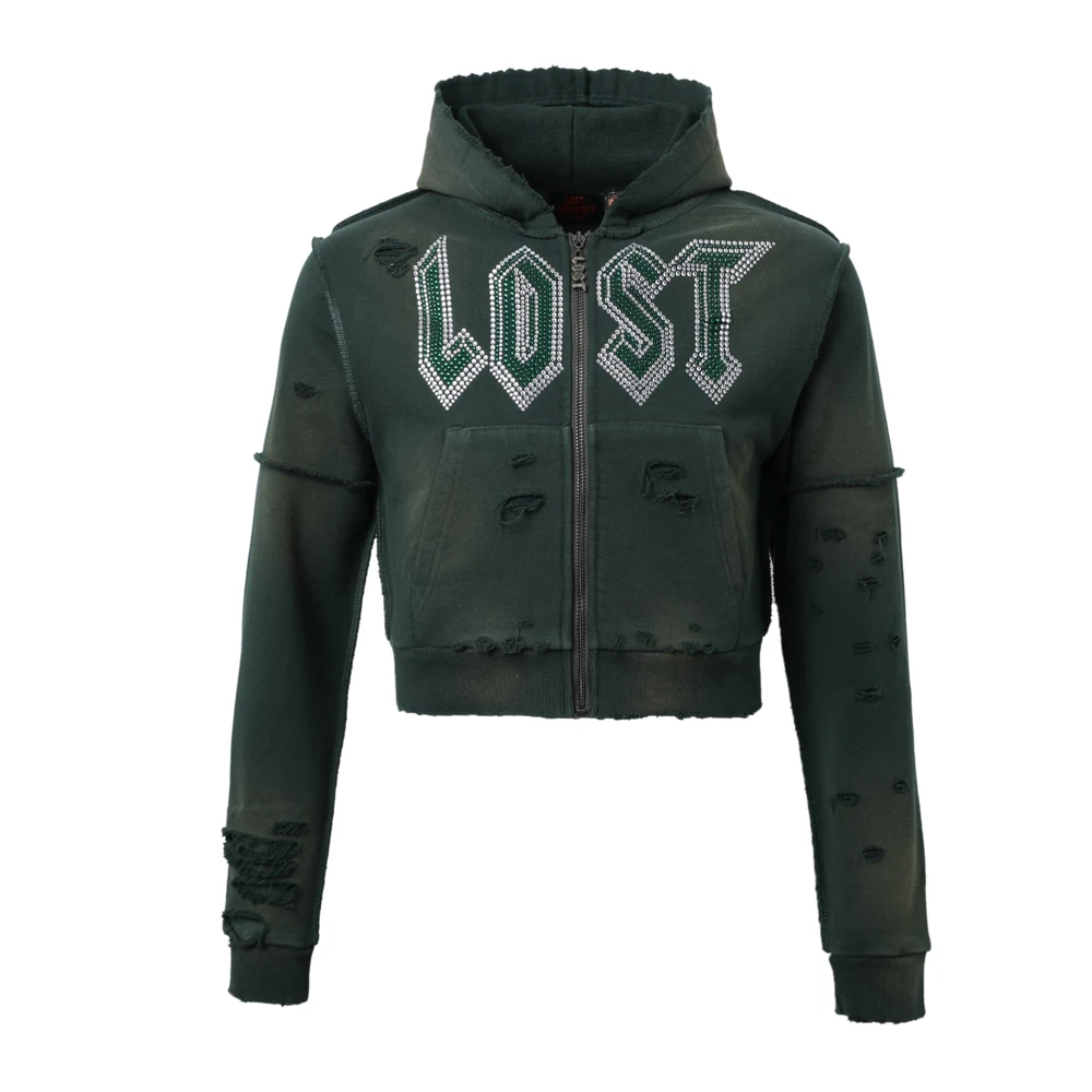Womens Emerald Zip Up Womens Emerald Zip Up