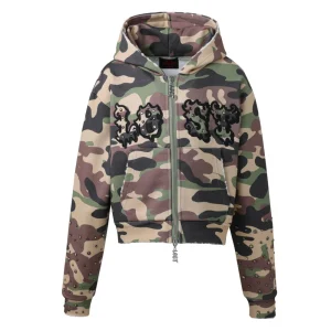 Women’s Jungle Camo Zip Up
