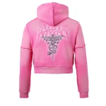 Womens Pink Zip Up