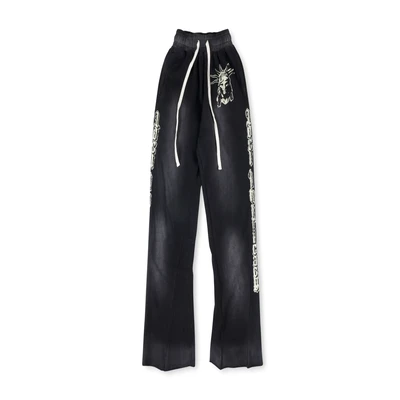 Lost-Intricacy-Statue-Graphic-Black-Sweatpants Lost Intricacy Statue Graphic Black Sweatpants